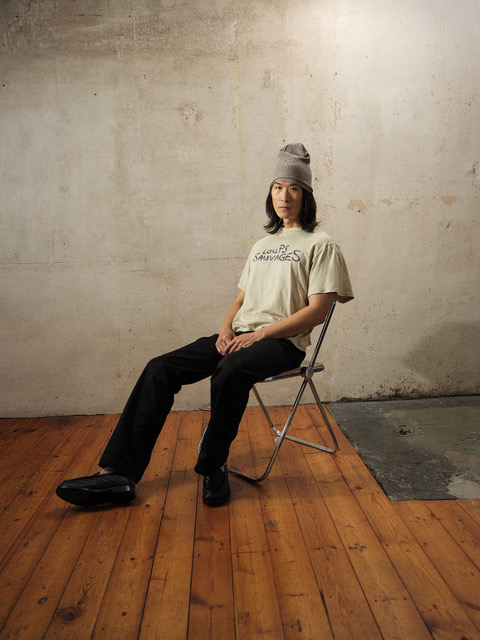 Flag Beanie / Wolf Tee